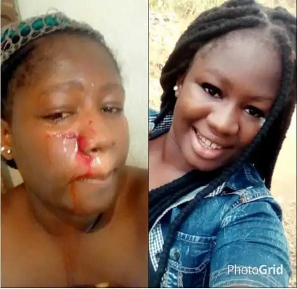 Girl Receives Maximum Beating on Valentine